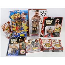 FLAT OF 8 SEALED WRESTLING VARIETY