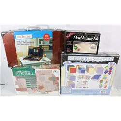 FLAT OF SEALED CRAFT ITEMS PAPER