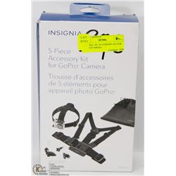 INSIGNIA  5PC ACCESSORY KIT FOR GO PRO CAMERA
