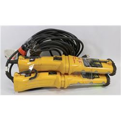 PAIR OF ELECTRIC WORK LIGHTS