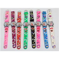8 BARBIE WATCHES - NEW.