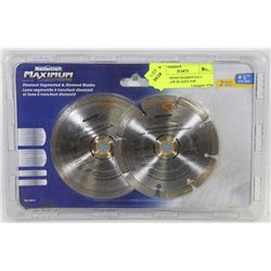 NEW DIAMOND SEGMENTED 4 1/2INCH SAW BLADES FOR