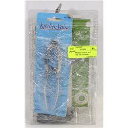 CREME BRULEE TORCH, NUT CRACKER & OIL GOURMET