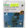 Image 1 : 6 OUTLET YARD STAKE LIGHT TIMER NEW IN BOX