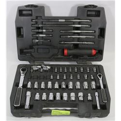 55PC GEAR RATCHET SOCKET SET,METRIC & STANDARD