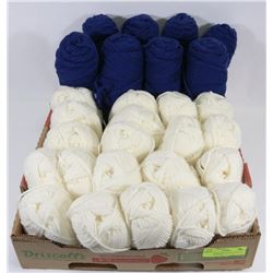 FLAT WITH 30 PLUS NEW BALLS OF YARN / WOOL