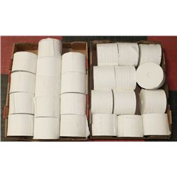 TWO FLATS OF TOILET PAPER