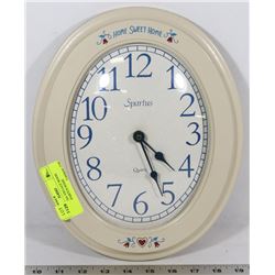 MADE IN USA VINTAGE WOOD FRAMED SPARTUS HOME