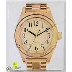 WATCH SHAPE QUARTZ CLOCK