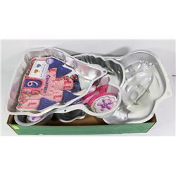 4 BAKING / CAKE PANS BY WILTON SOME NEW INCLUDES