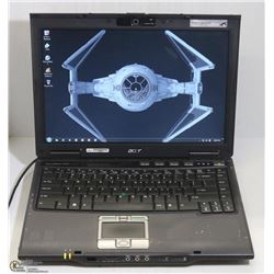 ACER TRAVELMATE WIN 7 PRO LAPTOP W/ AC ADAPTER