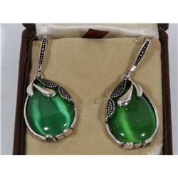 CARIBBEAN LARIMAR EARRINGS