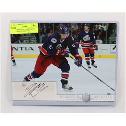 COLUMBUS BLUE JACKETS RICK NASH SIGNED SIGNATURE