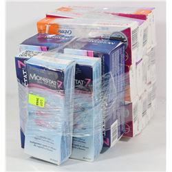 LARGE BUNDLE OF MONISTAT 7, AND CANESTEN