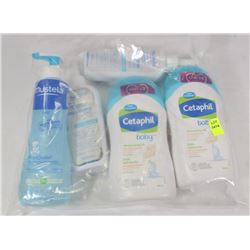 BAG OF BABY CREAM AND OILS