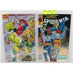 SPIDERMAN #19 & #20 COMIC BOOKS.