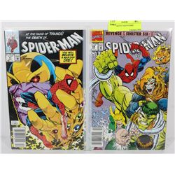 SPIDERMAN #17 & #19 COMIC BOOKS.