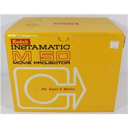 KODAK INSTAMATIC M50 MOVIE PROJECTOR FOR SUPER 8