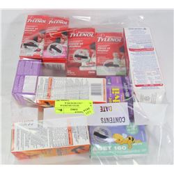 BAG OF ASSORTED CHILDREN & JUNIORS COLD MEDICINE &