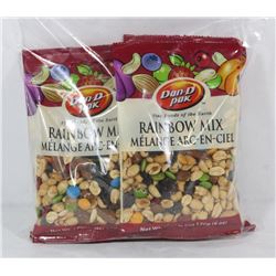6 BAGS OF RAINBOW MIX TRAIL MIX
