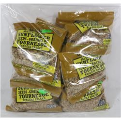 BAG OF SALTED AND HULLED SUNFLOWER SEEDS