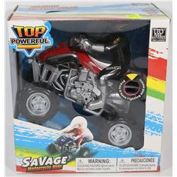 NEW "RIDING IN THE WIND" SAVAGE MOTORCYCLE RIDE