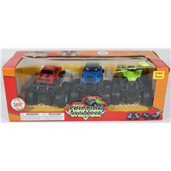 NEW 4WD FRICTION STUNT CAR 360° FLIP & TWIST