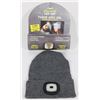 Image 1 : NEW ULTRA BRIGHT LED HEADLIGHT TOQUE (GREY)