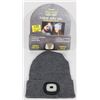 Image 1 : NEW ULTRA BRIGHT LED HEADLIGHT TOQUE (GREY)