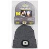 Image 1 : NEW ULTRA BRIGHT LED HEADLIGHT TOQUE (GREY)
