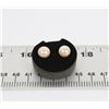 Image 1 : #114- FRESH WATER PEARL EARRINGS