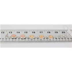 #60-AUSTRALIAN TRIPLE FIRE OPAL  BRACELET