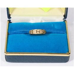 10K GOLD WEDDING BAND SIZE 5