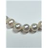 Image 4 : 1) STERLING SILVER PEARL NECKLACE W/CLASP