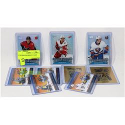 9 TIM HORTONS HOCKEY CARDS.