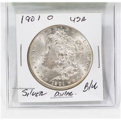 1901 USA SILVER MORGAN DOLLAR
