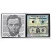 Image 1 : ABE LINCOLN CURRENCY & COIN SET (1934C) $5 BILL