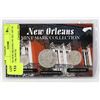 Image 1 : USA NEW ORLEANS 3 PC SET 1907 50 & 10¢, 1906 25¢