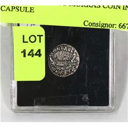 ANTIQUE ANTAVS MURRAS COIN IN CAPSULE