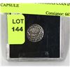 Image 1 : ANTIQUE ANTAVS MURRAS COIN IN CAPSULE