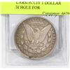 Image 1 : 1878 USA CARSON CITY 1 DOLLAR COIN WITH HOLE FOR