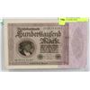 Image 1 : 1923 100,000 GERMAN MARK CURRENCY BANK NOTE