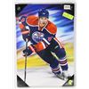 Image 1 : EDMONTON OILERS TAYLOR HALL CANVAS PRINT SEALED.