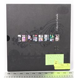CANADA POST 2008 SOUVENIR BOOK WITH COMPLETE SET