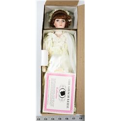 THE GIBSON BRIDE HAND PAINTED PORCELAIN DOLL