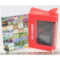 GO GAMER PORTABLE VIDEO PLAYER 220 GAMES