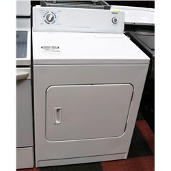 ADMIRAL 4 CYCLE DRYER WHITE COLOR
