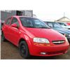 Image 1 : UNRESERVED! 2005 CHEVROLET AVEO LS