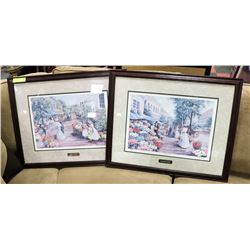 SET OF 2 CHEZ MARIE ROSEMARIE CONDON SIGNED AND