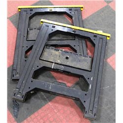 PAIR OF COLLAPSIBLE STANLEY SAW HORSES